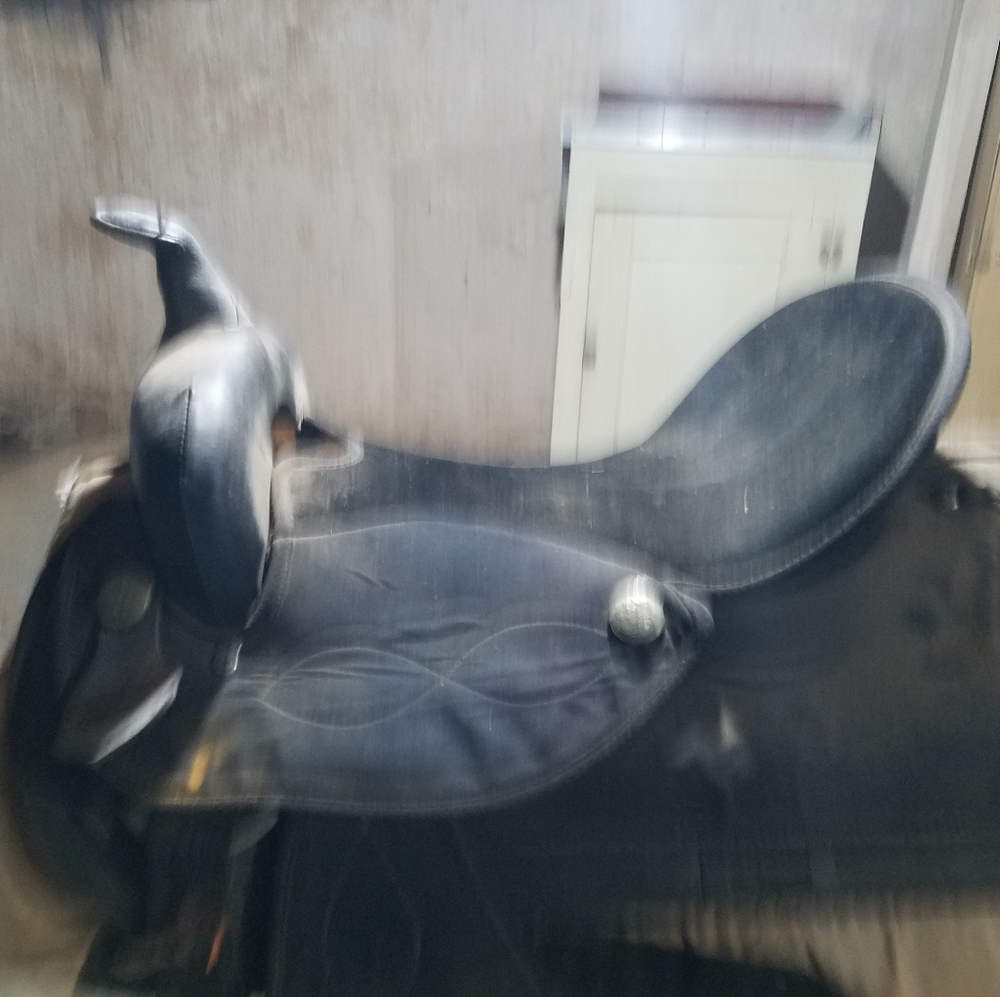 SOLD-Black saddle